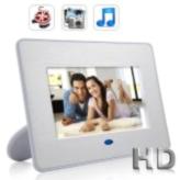 Mirage - 7 Inch Digital Media Photo Frame + Remote Control